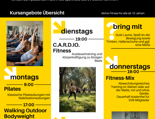 Gymnastik Kursangebote Frühjahr 2026